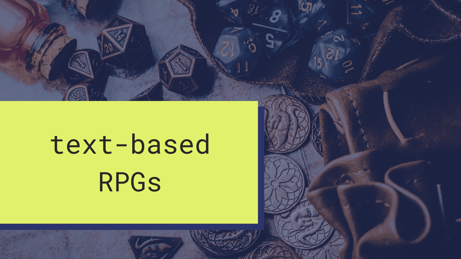 7 Great reasons to play a text-based RPG