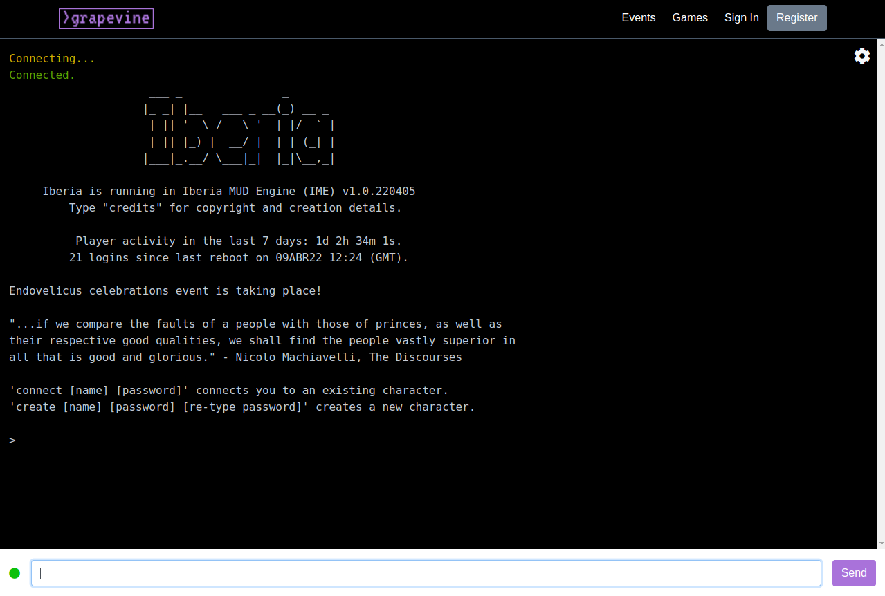 Connecting to Iberia in Grapevine.