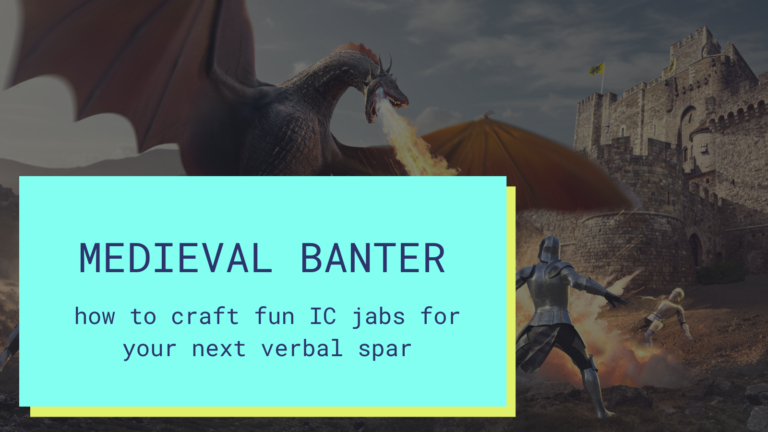 Mastering medieval banter: how to craft thematic insults