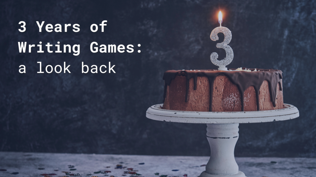 Chocolate birthday cake with a lit candle.