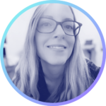 Andruid, a blonde wearing glasses.