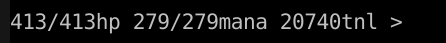 413/413hp 279/279mana 20740tnl >